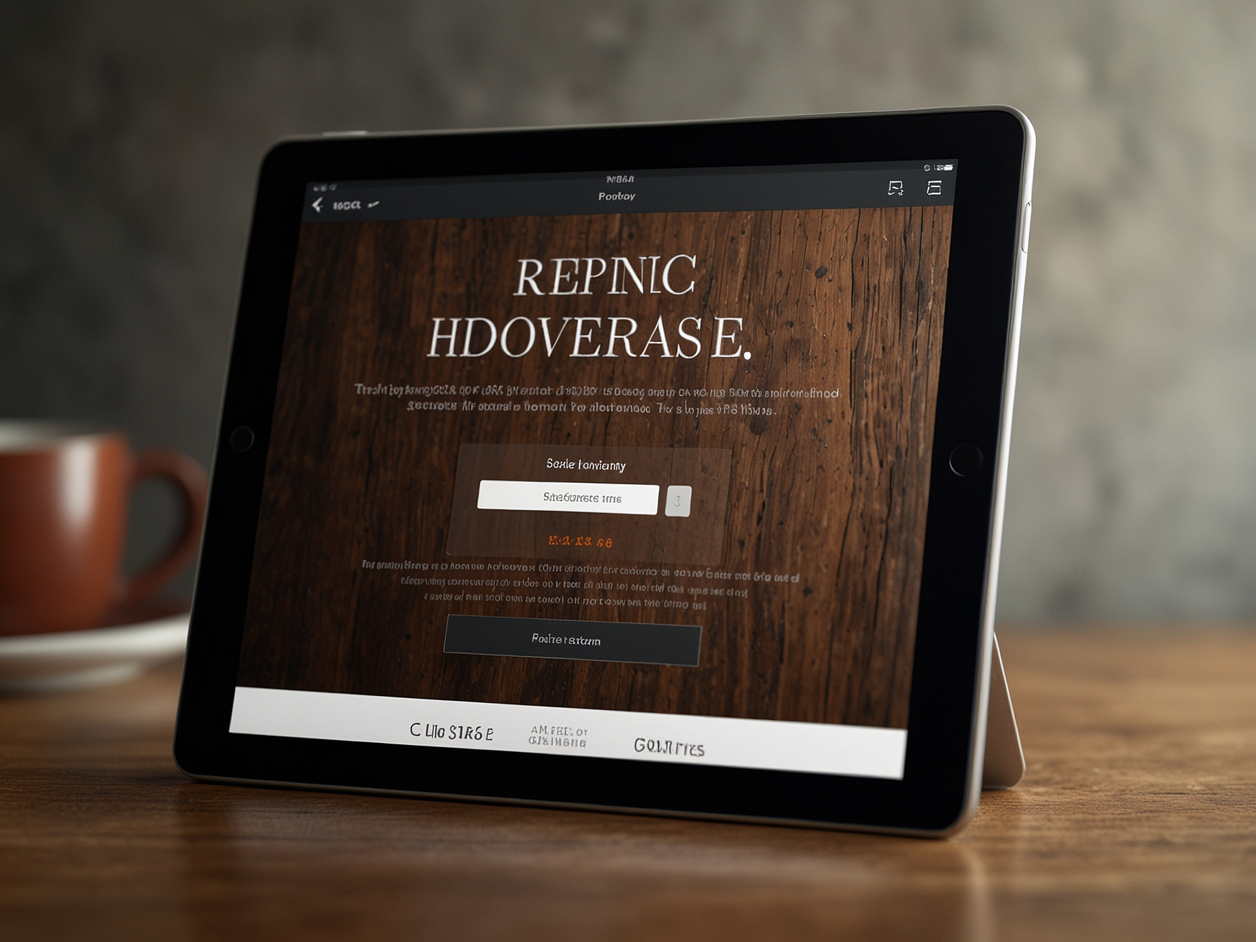 Promotions call to action